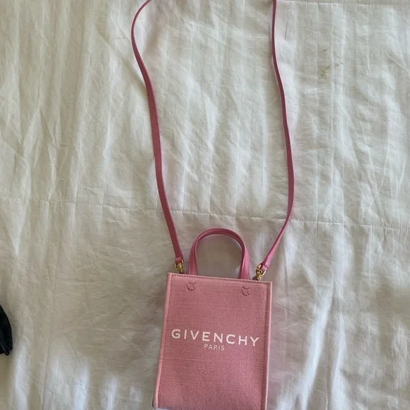 ✨Authentic Givenchy Mini Canvas Tote in Pink✨ - Picture 9 of 16